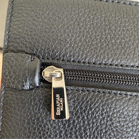 Serapian Leather Document laptop Case - Picture 3 of 12